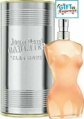 Jean Paul Gaultier Classique Eau De Toilette Spray Perfume for Women 3.4 Oz