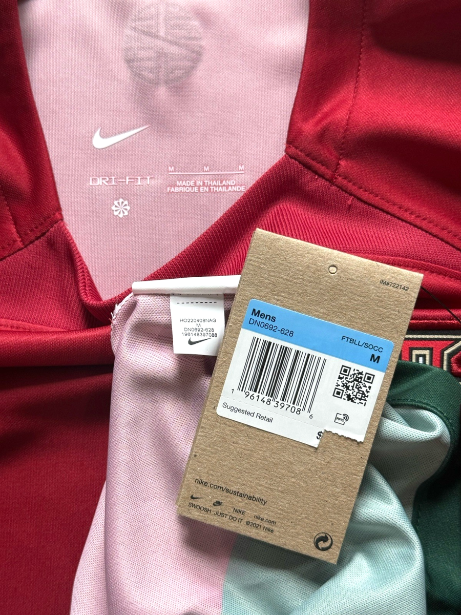 Cristiano Ronaldo #7 Portugal 2022 World Cup Home Jersey M Nike W