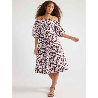 Free Assembly Women's SIZE M Ruched Halter Dress with Puff Sleeves, color BROWN | eBay Free Assembly Women's SIZE M Ruched Halter Dress with Puff Sleeves, color BROWN | eBay