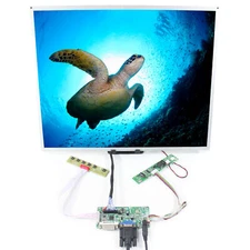 DVI VGA LCD Controller Board 19 in G190ETN01.0  1280x1024 LCD Screen