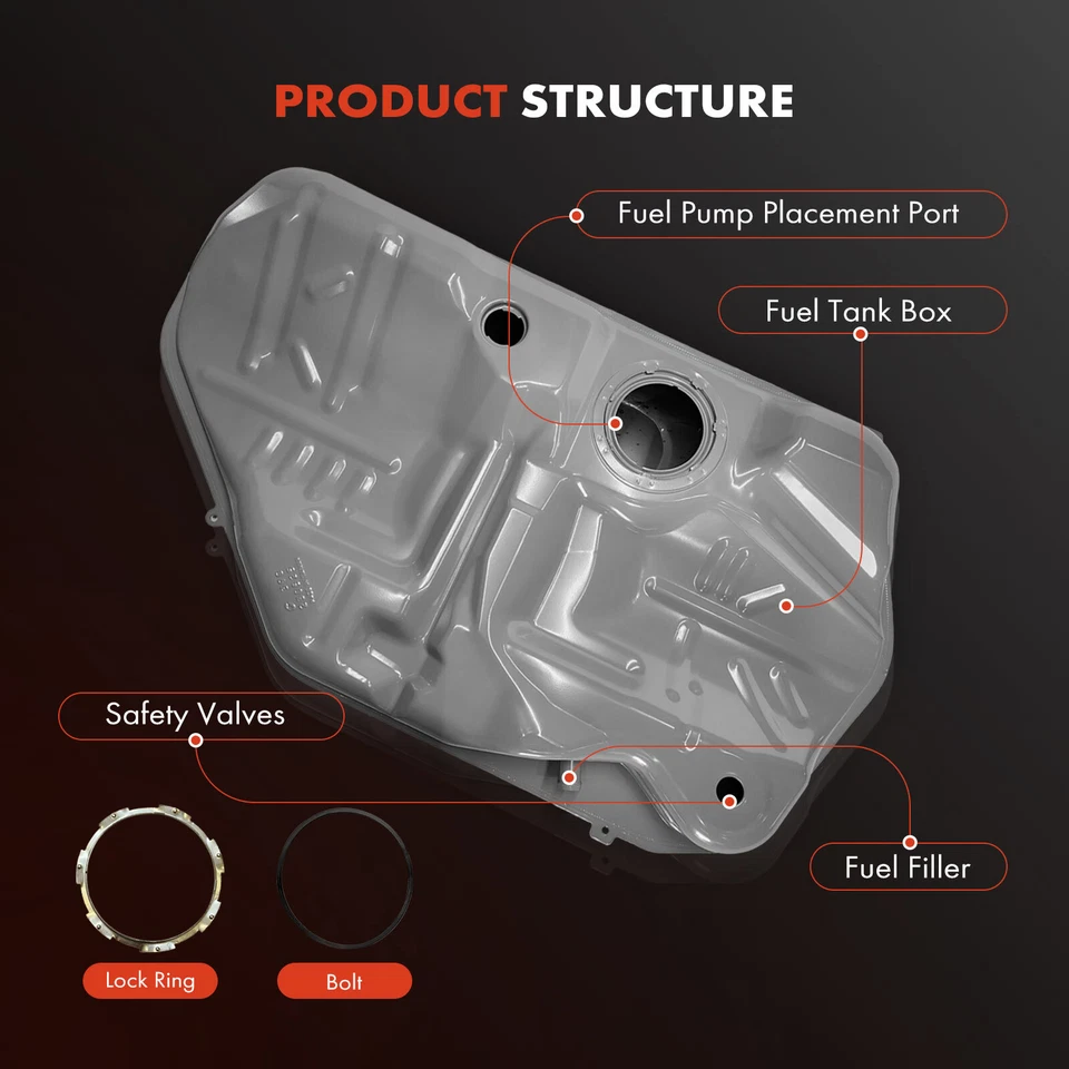 Tanque de combustible de 18 galones para Ford Taurus 2000-2007 Mercury Sable 2000-2005 V6 3,0 L Foto 2 de 4