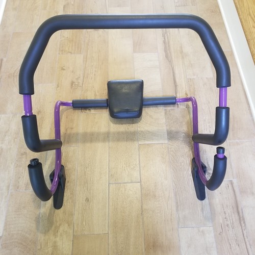 Original Purple Ab Roller Plus Crunch Rocker Abdominal Exercise Leg ...