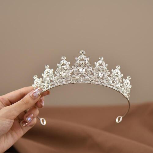 Kinder Prinzessin Krone Diadem, Kristall Haarschmuck für Tanz & Geburtstag Gif - Bild 26 von 30