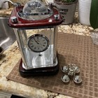 Vintage Forrest Bro Anniversary Clock Battery Powered Unique Untested Needs Batt — photo 7