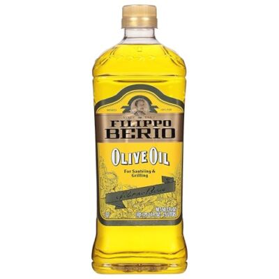 Filippo Berio Pure Olive Oil 50.7 Fl Oz Versatile Mild Flavor Kosher Certified
