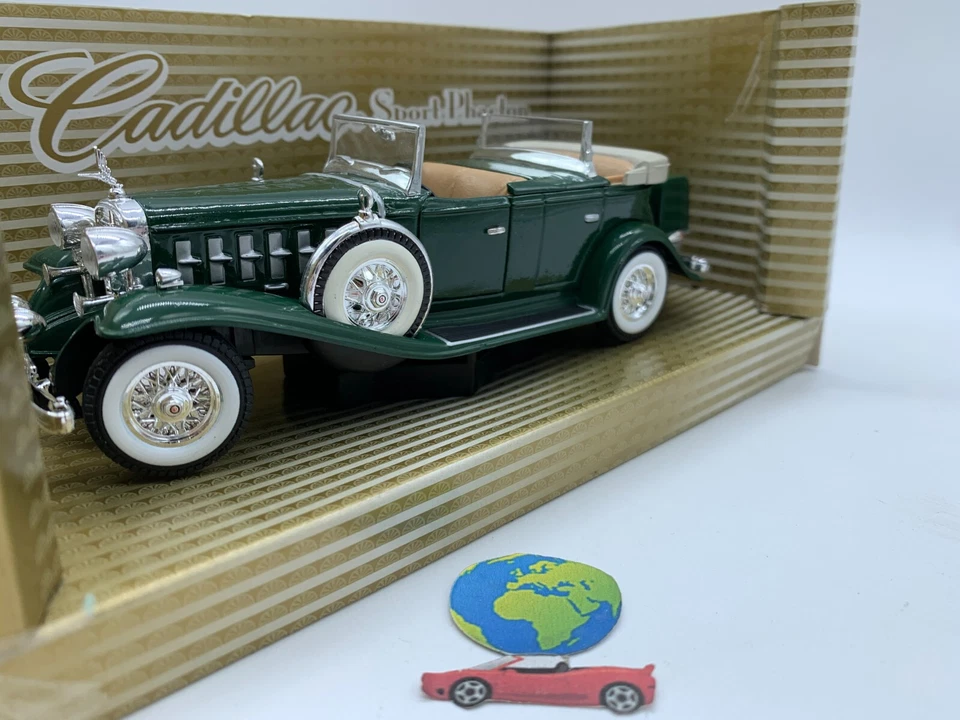Anson Cadillac Sport Phaeton 1932, automodello scala 1:28 - 1:32, vintage (2526) - Immagine 4 di 4