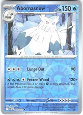 Abomasnow Reverse Holo Uncommon SV10: Destined Rivals 060/182 NM