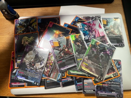 Gundam TCG Card bulk 250+ Common, Uncommon, and Rare Lot | Mix