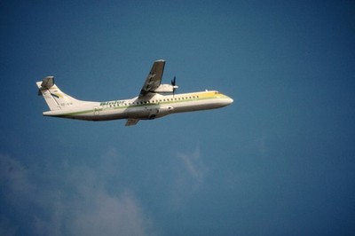 Dia EC-EYK ATR 72-202 Binter Canarias 30.05.1993 Lanzarote 35mm gerahmt OP-K8-9