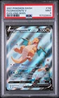 2021 POKEMON SWORD & SHIELD EVOLVING SKIES #192 FULL ART/DRAGONITE V PSA 9