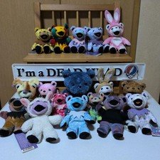 Grateful Dead Dead Bear Plush Toy Set of 17 0814