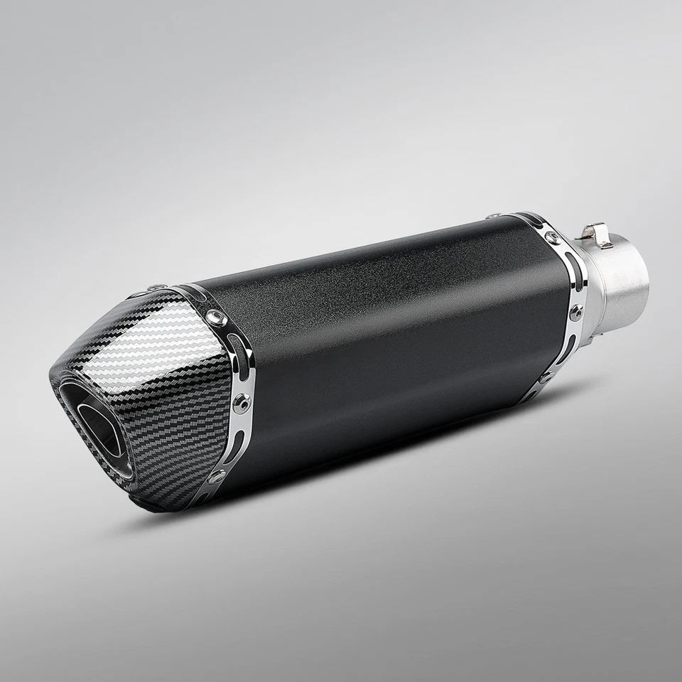 For Ducati 848 1098 1198 Exhaust Mid Pipe System 51mm Muffler Tip Baffle Slip On - Image 4 of 4