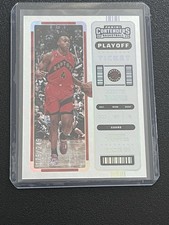 Panini Contenders Playoff Ticket Scottie Barnes #57 Toronto Raptors Serial 249