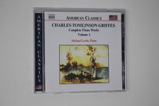 Charles Tomlinson Griffes Complete Piano Works Vol 1 CD Michael Lewin