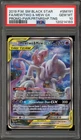 Pokemon Mewtwo & Mew GX Power Partnership Tins Full Art Promo SM191 PSA 10