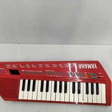 Yamaha SHS-10R Red FM Digital Shoulder Keyboard MIDI Keytar Vintage Japan Used