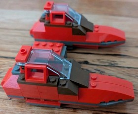 LEGO Star Wars 7119 Twin-Pod Cloud Car 99% Complete Minifigure + Manual Included