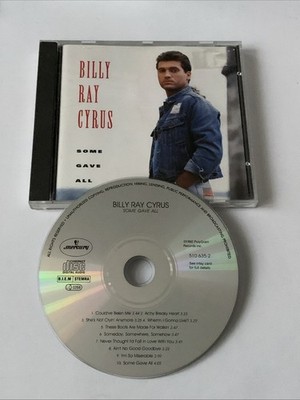 CD Billy Ray Cyrus -  Some Gave All - 10 Songs 1992 sehr guter Zustand