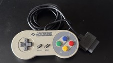 Nintendo Super NES (SNES) Wired Controller Joypad Grey D-Pad SNSP-005