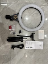 NEEWER 10.5" Desk Ring Light with Tripod, Phone Holder, Remote, CRI85 , N25