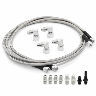 Aspaton 6AN 70'' Transmission Fluid Oil Cooler Hose Line kit Compatible with... 