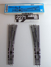 Märklin H0 2271 K-Gleis schlankes Weichenpaar siehe Foto in OVP PK4604
