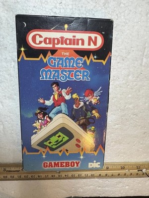 Vintage 1989 Captain N The Game Master Gameboy VHS | eBay