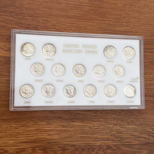 1941-1945 Uncirculated Mercury Dime Set 🇺🇸