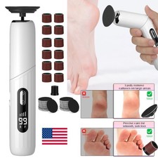 Electric Foot Callus Remover Foot Callus Shaver Machine Pedicure Beauty Tools US