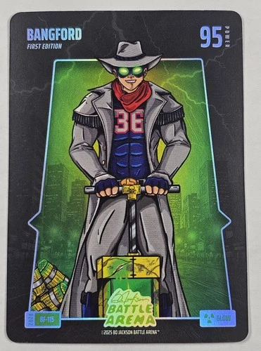 2025 Bo Jackson Battle Arena Griffey Set Bangford Glow SP Wyatt Langford #BF-115