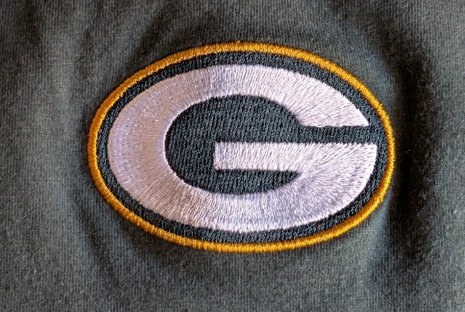 Женская футболка Green Bay Packers Reebok размер Large прошитая «G» носилась дважды - Изображение 2 из 4