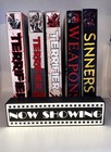 Now Showing Lightbox VHS Holder 80s 90s LED Display Sign Shelf Art VHS Custom