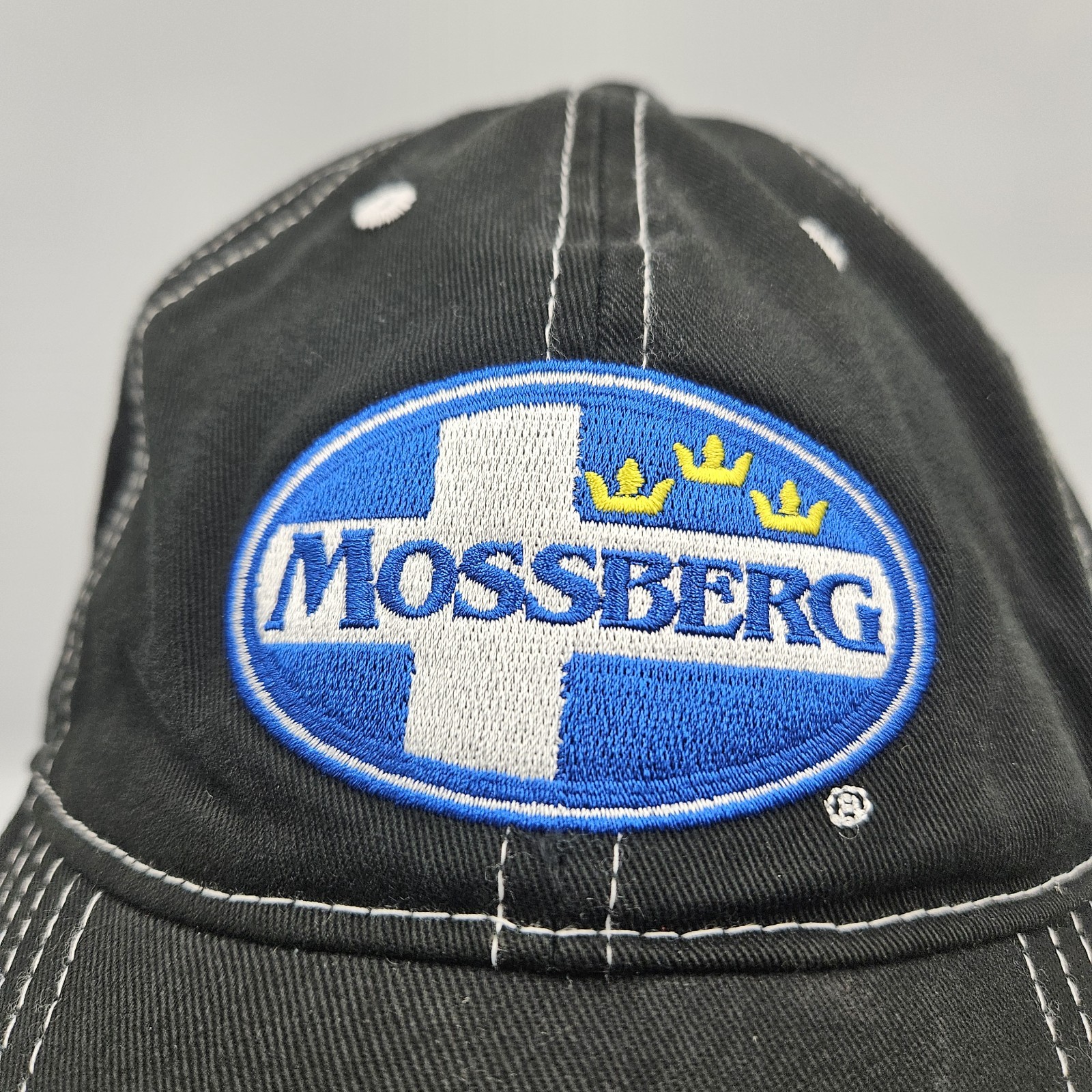 Mossberg Firearms Adjustable Strapback Black Hat. - image 2