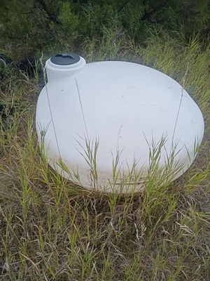 #ad #ad 210 Gallon Poly Plastic Water Pickup Truck Tank Tanks Storage Container $350.00