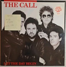 The Call Let The Day Begin Vinyl Record LP EX/VG MCG6065 1989