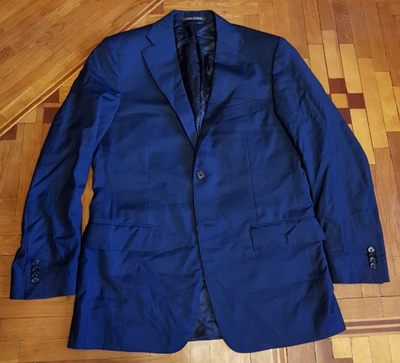 Corneliani Blazer Jacket Suit Mantua Navy Blue 150s Wool Italy