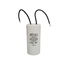 CBB60 Capacitor 80uF 300V AC 2-Wire 50/60Hz Cylinder 44x95mm Blower Motor air
