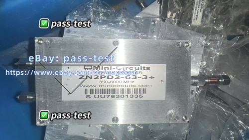 1 PCS Mini-circuits d'occasion ZN2PD2-63-3+ 350-6000MHz un à deux centimètres - Photo 1/4