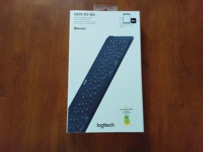 Logitech Keys-To-Go Ultra Slim Keyboard with iPhone Stand Black