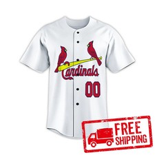 Personalized Name  Number Cardinals Team Jersey Giveaway - All Size