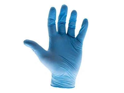 Scan Sarung Tangan Pakai Buang Nitril Biru Medium (Kotak 100) - Image 1 of 2