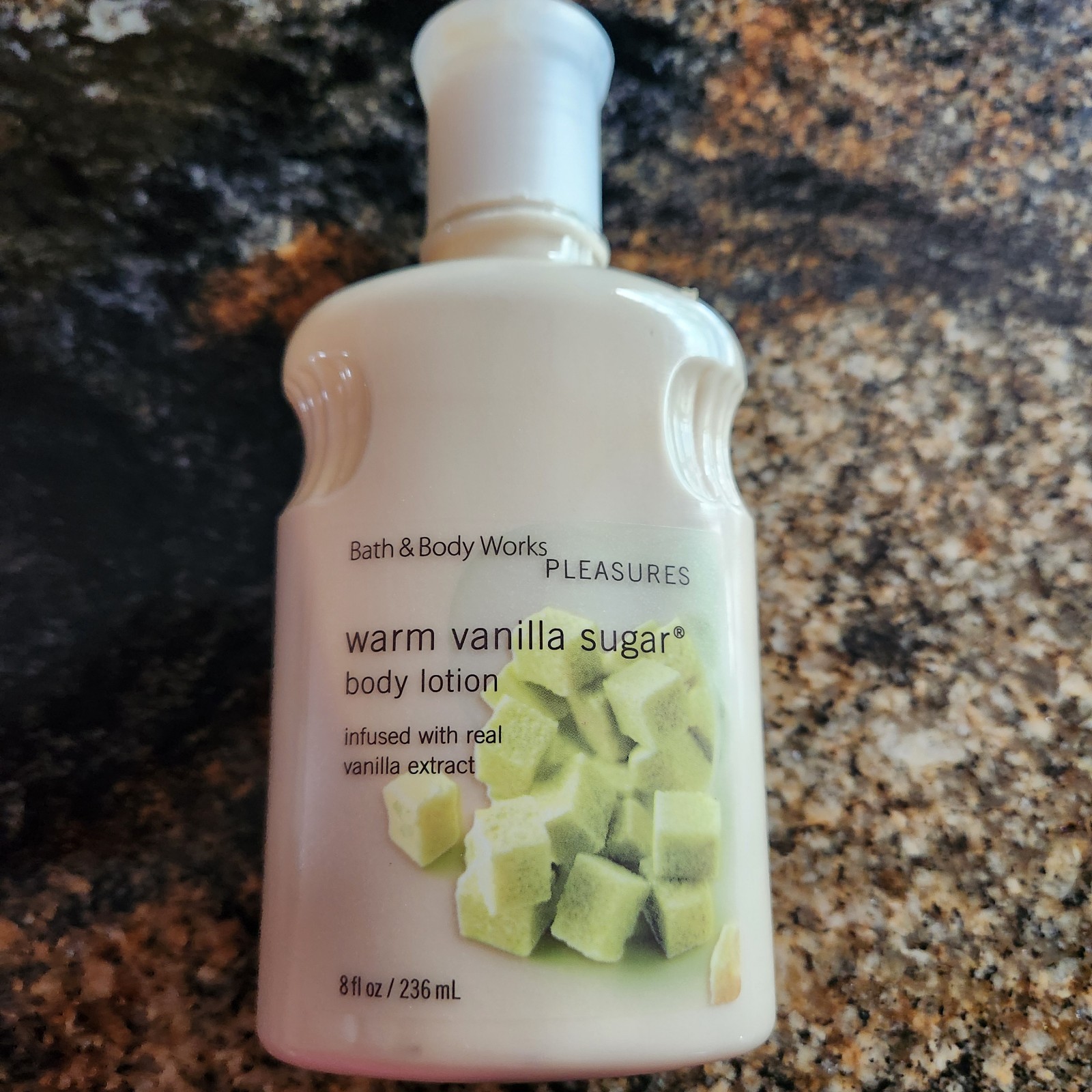 Bath & Body Works Warm Vanilla Sugar Body Lotion 8 Oz. Bottle With 4.93 Left