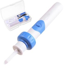 Safety Electric Cordless Vacuum Ear Cleaner Wax Remover Painless Cleaning Tool