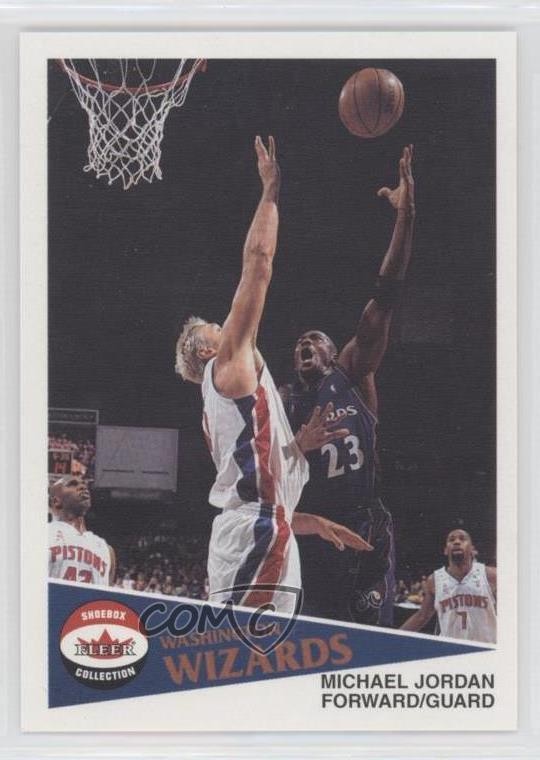 2001-02 Fleer Shoebox Collection Michael Jordan #137 HOF 03rx
