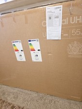 Samsung 55” UE55AU7100 4K HDR Smart TV – Cracked Screen Works Spares IMMACULATE