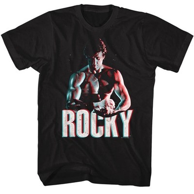Rocky 3D Muscles Movie Shirt