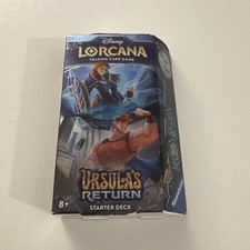 Disney Lorcana Ursula's Return Sapphire  Steel Starter Deck New H23