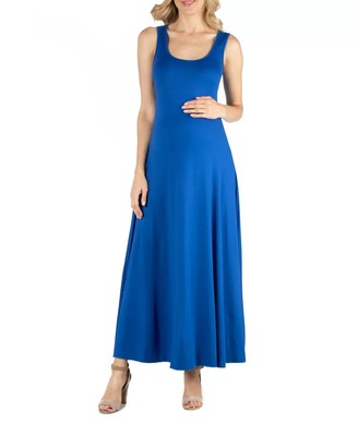 24seven Comfort Apparel Women's Dress Sz M Slim fit A Line