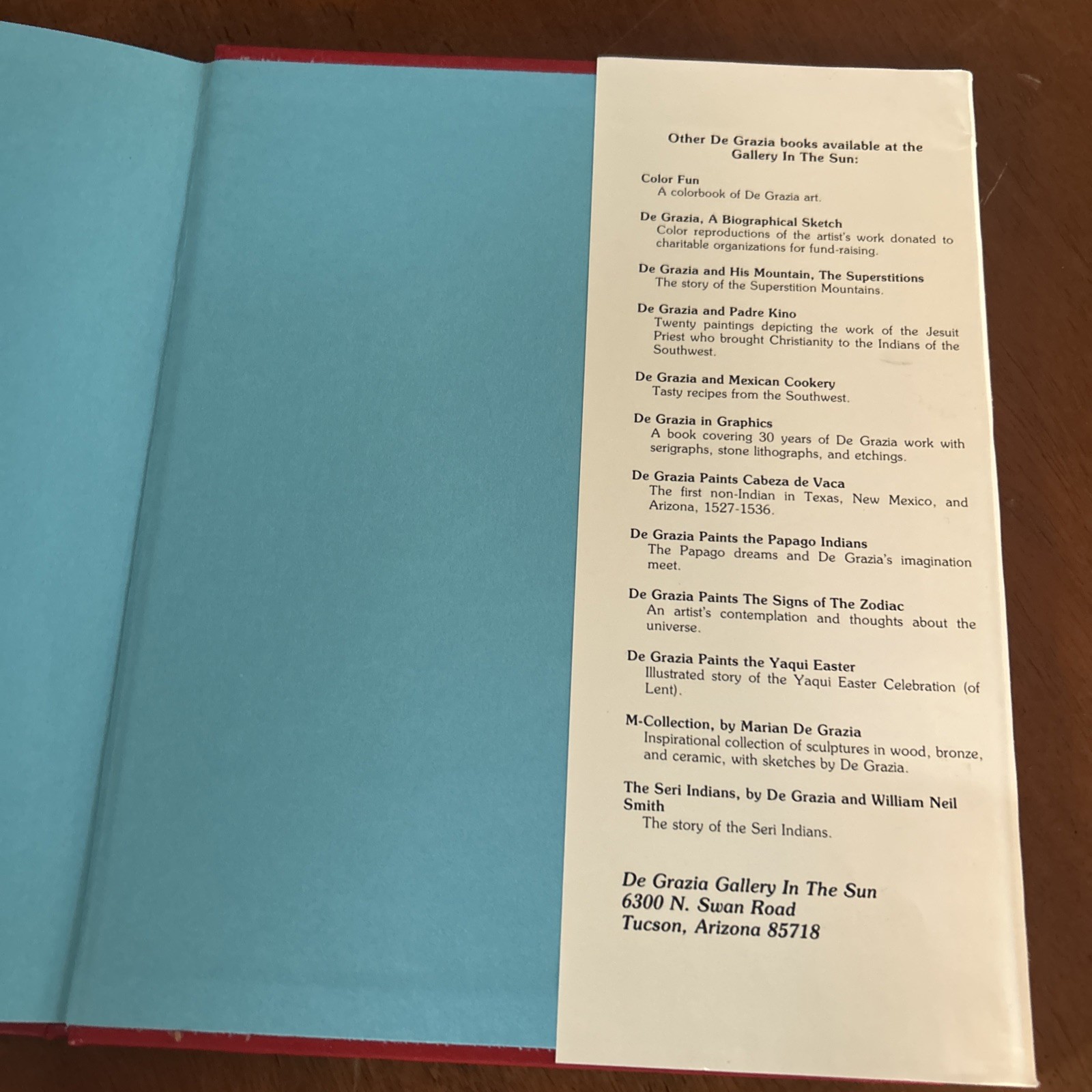 CHRISTMAS FANTASIES by De Grazia. 1st Ed HCDJ VG+