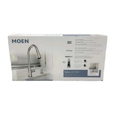 Moen Nolia SingleHandle Pull-Down Sprayer Kitchen Faucet Reflex Stainless Steel